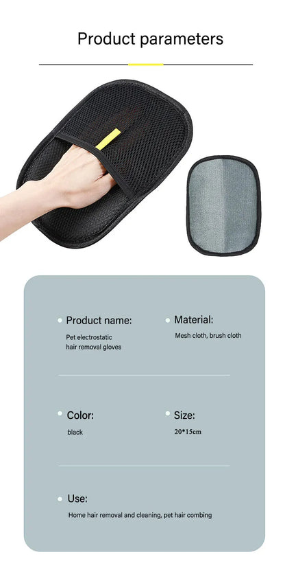 Pet Grooming Glove – Hair Remover
