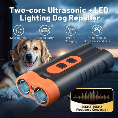 Dual Head Ultrasonic Dog Repeller