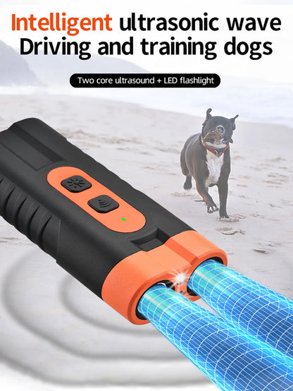 Dual Head Ultrasonic Dog Repeller